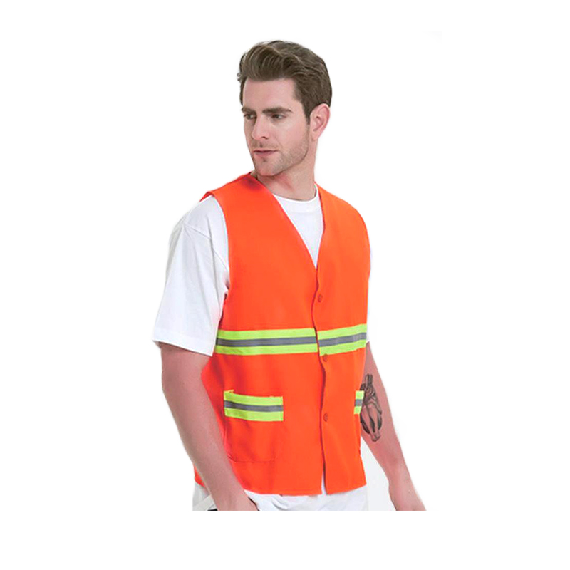 Chaleco uniforme para trabajadores de saneamiento ambiental