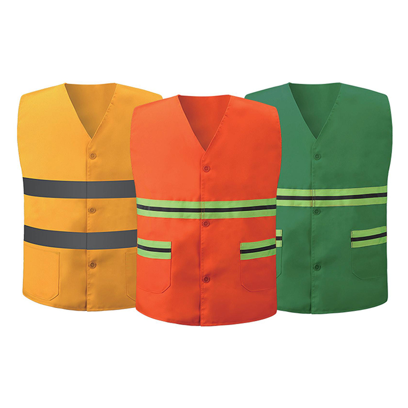 Chaleco uniforme para trabajadores de saneamiento ambiental