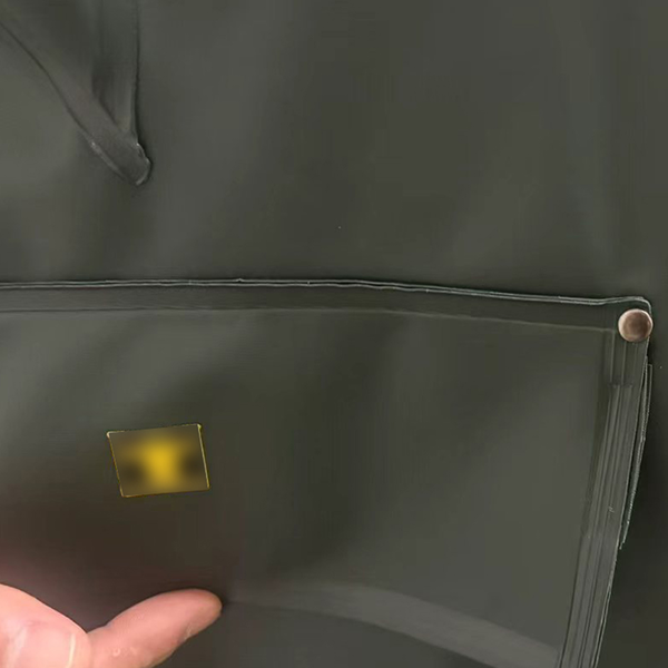 Conjunto de mono impermeable de nailon y PVC para pescadores Conjunto de mono impermeable de nailon y PVC para pescadores